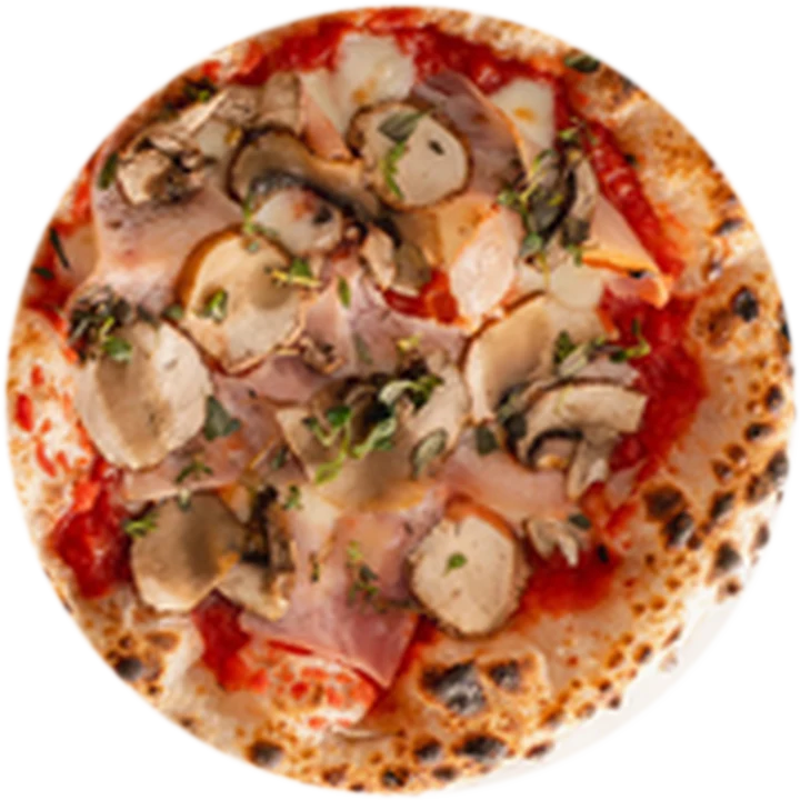 Sieni — mini-pizza